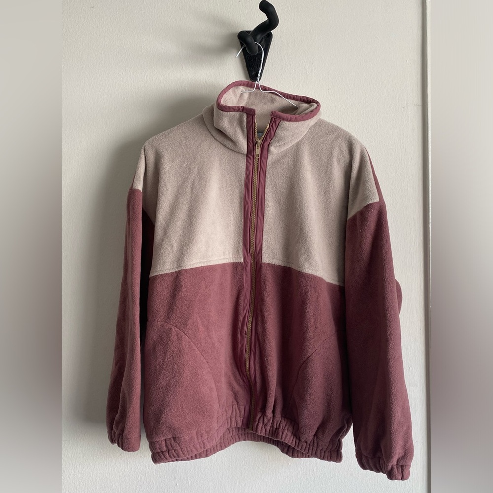 Folk Fortune Fleece Track Jacket OS